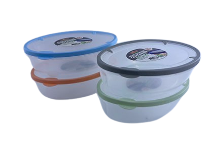 52oz/1550ML RUBBER RIM CONTAINER OVAL