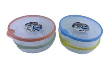 42oz/1250ML RUBBER RIM CONTAINER RND