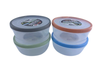 40oz/1200ML RUBBER RIM CONTAINER RND