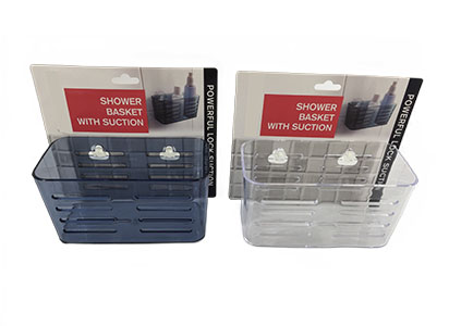 SUCTION BATHROOM BASKET  