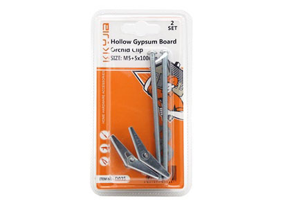 Hollow plasterboard orchid clip 5x100mm/2SETPCS