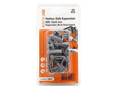 Butterfly hollow panel expanded grey /10PCS